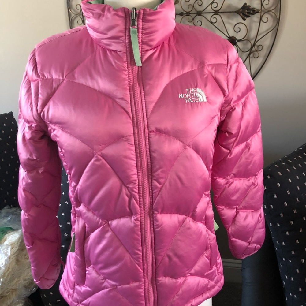 THE NORTH FACE Pink Puffer Down Jacket